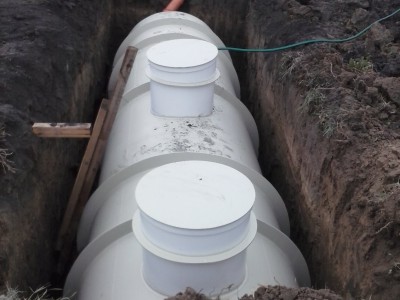 Montáž čistírny odpadních vod